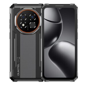 Oukitel G6 Rugged Phone, 4GB+64GB, Fingerprint Identification, 10600mAh Battery, 6.52 inch Android 16.0 Unisoc T615 Octa Core, OTG, Network: 4G (Black)